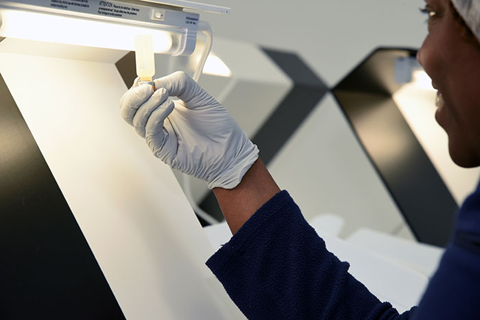 Afton vial check quality control as part of "high touch" teams of experts 