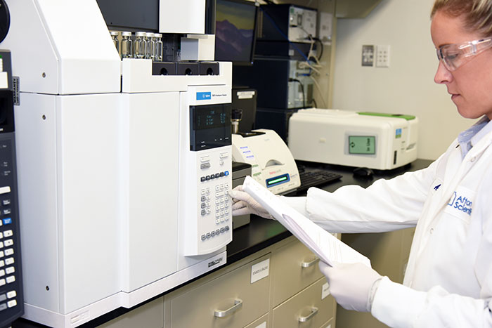 Afton in-house lab services image of  expert team member